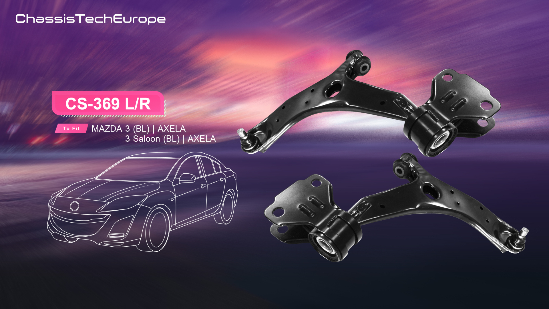 To Fit MAZDA 3 Saloon (BL) AXELA